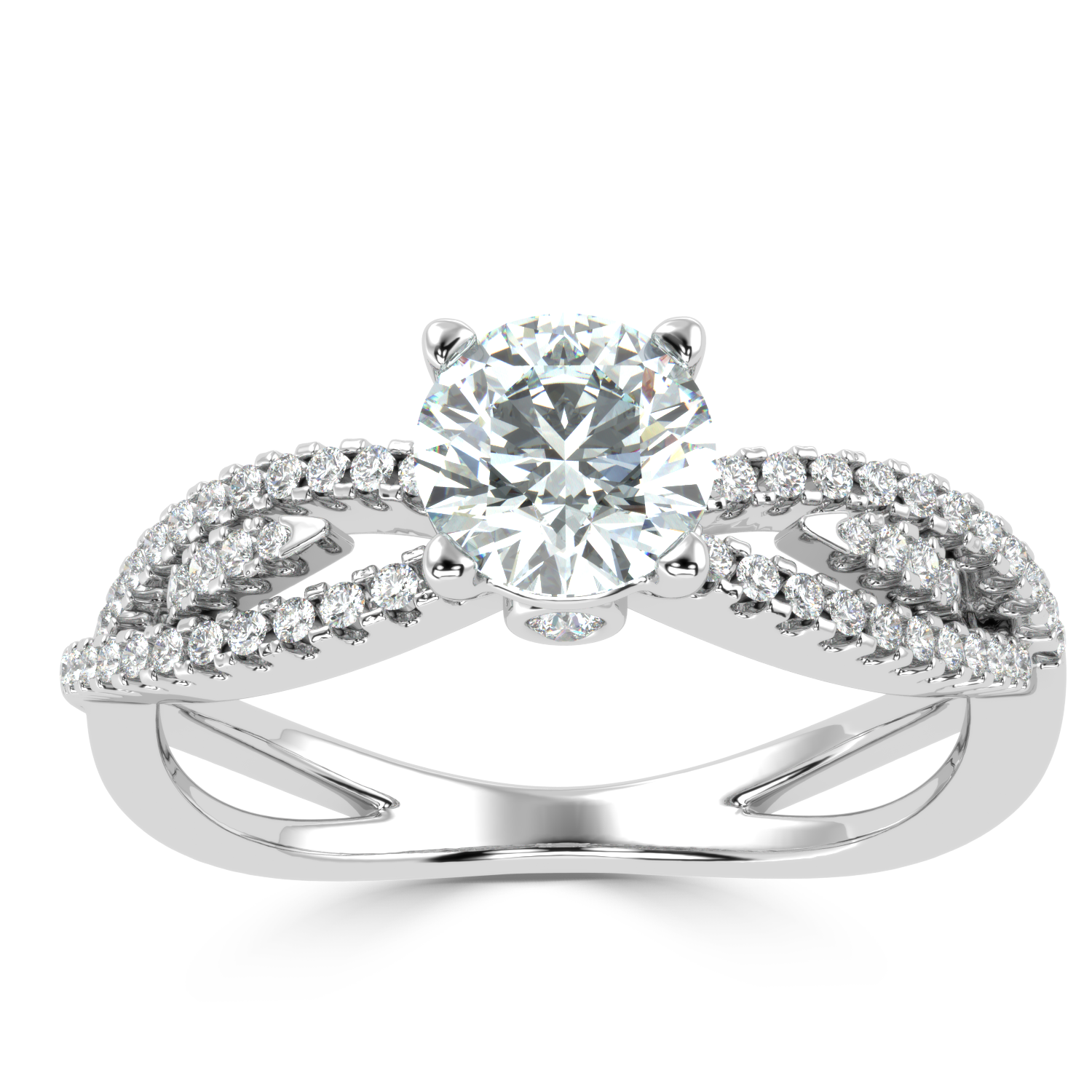 Buy 1.03Ct G VS1 Natural Diamond Ring | SolitaireKart